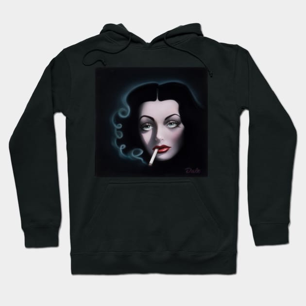 Hedy Lamarr Hoodie by DaleSizer